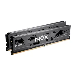 Модуль пам'яті для комп'ютера DDR5 32GB (2x16GB) 5600 MHz NOX Apacer (AH5U32G56C522MBAA-2) - мініатюра 2