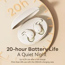 Бездротові навушники TWS Remax Dreamer Series True Wireless Music Earbuds SleepBuds Z2 Beige (6954851209232) - мініатюра 8