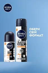 Антиперспірант NIVEA MEN Чорне та Біле невидимий: ULTIMATE IMPACT спрей 150 мл - мініатюра 6