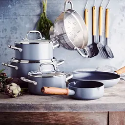 Набір ковшів GreenPan Mayflower Pro з кришками 3 предменти (CC005410-001) - мініатюра 4