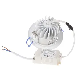 Світильник стельовий Brille LED врізний LED-170/5W WW WH 32-188 - мініатюра 4