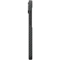 Чохол-накладка Pitaka MagEZ Case 3 Twill 1500D Black/Grey для iPhone 14 Plus (KI1401M) - мініатюра 4