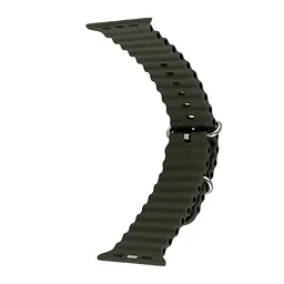 Ремінець Silicone Apple Watch Ocean Band Ultra 42/44/45/46/49 мм Dark Olive
