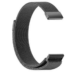 Міланський сітчастий ремінець Primo для годинника Samsung Galaxy Watch 46 мм (SM-R800) Black - мініатюра 3