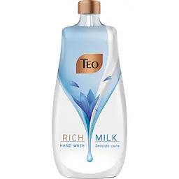 Мило рідке без дозатора Teo Rich Milk Delicate Care 800 мл (58241)