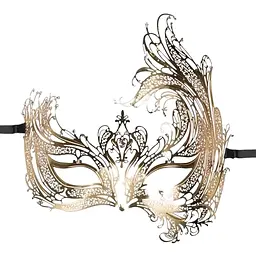 Маска на очі EasyToys Metal Mask Gold золотий
