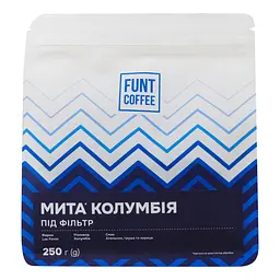 Кава натуральна Funt Coffee Columbia Las Pavas, в зернах, смажена, 250 г - мініатюра 2