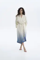 Халат Lotus Home - Nitra muslin denim L/XL - мініатюра 2