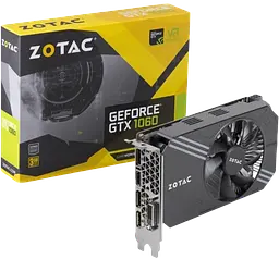 Відеокарта GeForce GTX 1060 3GB Zotac Mini (ZT-P10610A-10L) Б/В