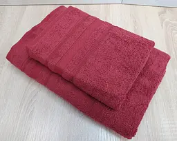 Набір турецьких махрових рушників Ada Turkey 50х90+70х140 Brick - мініатюра 3