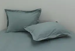 Комплект постільної білизни (Green Grey) 2-спальний TAG tekstil pbe0028609 - мініатюра 3