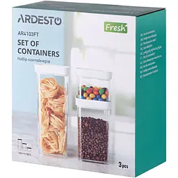 Набір контейнерів Ardesto Fresh 3 шт. (AR4103FT) - мініатюра 8