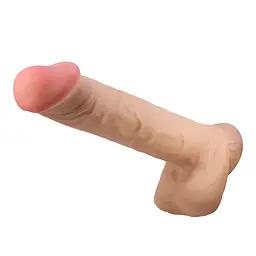 Фалоімітатор Pretty Love Sliding Skin Mendel 10.2" Flesh - мініатюра 5