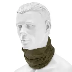 Шарф-труба Buff Coolnet UV+, Solid Military Темний хакі - мініатюра 2