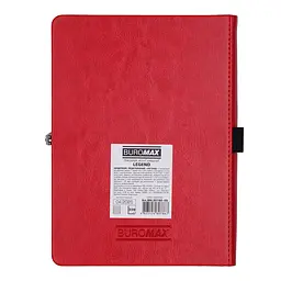 Щоденник недатований Buromax Legend A5 червоний 336 стор. (BM.20790-05) - мініатюра 3