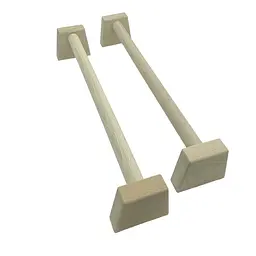 Паралетси, упори для віджимання дерев'яні Wood Gym Push Up NE-WD-60 з бука 50 см 2 шт - мініатюра 2