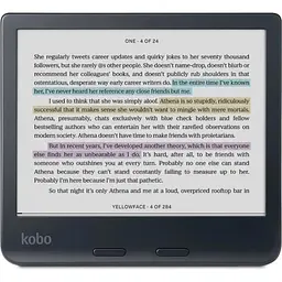 Електронна книга Kobo Libra Colour Black (N428-KU-BK-K-CK) [116851] - мініатюра 2