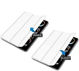 Чохол-книжка BeCover Smart Case для Apple iPad Pro 11" M4 2024 Білий (711629) - мініатюра 5