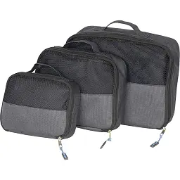 Набір органайзерів дорожніх Bo-Camp Travel Pack Cube 3 pc Anthracite (7504370)