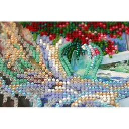 Набір для вишивання бісером Abris Art Море за вікном AM-177 15х15 см - мініатюра 5