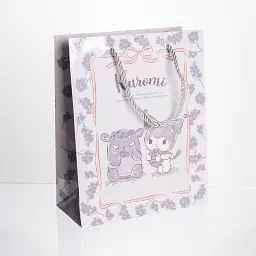 Подарунковий пакет Yiwu Kuromi 19x9.5x24.5 см 10 штук в упаковці фіолетовий HP-10359-11V - мініатюра 2