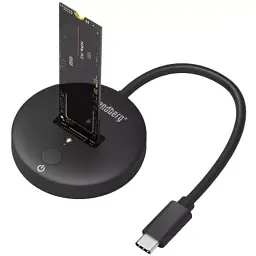 Док-станція для накопичувачів Sandberg USB3.2 Type-C toSSD M.2 NVMe M Key (136-47) - мініатюра 2