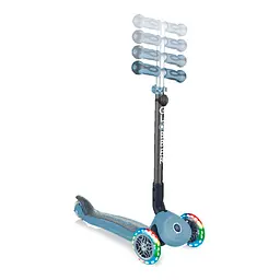 Самокат Globber Go Up Deluxe Lights LED 5 в 1, блакитний (646-200) - мініатюра 5