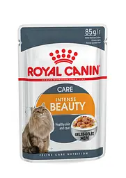 Консерва для взрослых котов Royal Canin Intense Beauty in jelly пауч для поддержания красоты шерсти в желе 85 г 4151001