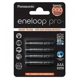 Акумулятор Panasonic Eneloop AAA 930mAh Ni-MH 1 шт - мініатюра 2