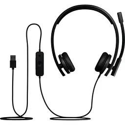 Навушники Logitech H570e Corded for Business Stereo Teams USB-A Black (981-001430) - мініатюра 5