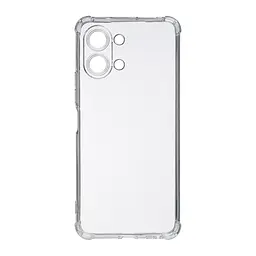 Прозрачный чехол для TECNO Spark Go 3 4G (KN3) с защитой камеры и усиленными бортами, тонкий, силиконовый, бесцветный, ударопрочный, противоударный бампер с закрытой камерой, ArmorStandart (ARM91014)