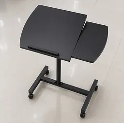 Столик для ноутбука з регулюванням нахилу та висоти 60-90см UFT T12 Black (UFTT12Black) - мініатюра 2