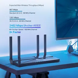 Бездротовий маршрутизатор TP-Link Archer AX53 (AX3000 Wi-Fi 6) - мініатюра 4