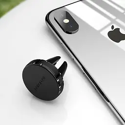 Автотримач для телефону магнітний BOROFONE BH8 на повітропровід Black - мініатюра 2