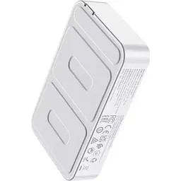 Зовнішній акумулятор Hoco Q10A Transparent MagSafe 10000mAh 20W White [101297] - мініатюра 4
