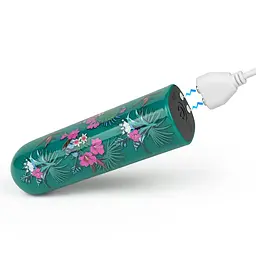 Вібратор для клітора Lovetoy Antheia Massager 8.5 см зелений - мініатюра 9