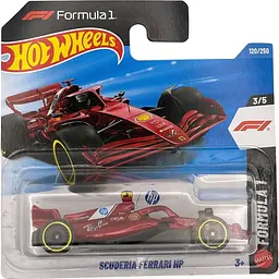 Базова машинка Hot Wheels Formula 1 Scuderia Ferrari HP червона (5785) JJJ78-N521