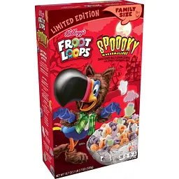 Сухий сніданок Halloween Froot Loops with Spooky Marshmallows 459g