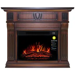 Камінокомплект ArtiFlame BEETHOVEN AF23S МАХАГОН КОРИЧНЕВИЙ АНТИК (зі звуком) - мініатюра 2