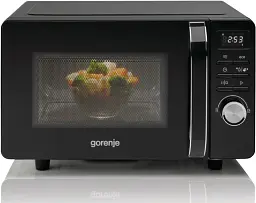 Мікрохвильова піч Gorenje MO20S4BC 20л 700Вт чорна - мініатюра 3