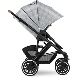 Універсальна коляска 2 в 1 ABC Design Salsa 4 Air Fashion чорна із сірим (1200228/2008) - мініатюра 6
