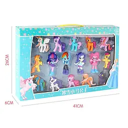 Набір іграшки Травень Літл Поні ( my Lіttle Pony ),12 шт - мініатюра 2