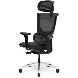 Офісне крісло Mealux S8 Air Fabric Black (HF-S8P F/B) - миниатюра 9