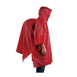 Пончо AceCamp Vinyl Rain Poncho ONE SIZE Червоний