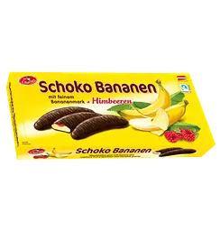 Шоколадные конфеты Chocolate bananas with raspberry 300 g