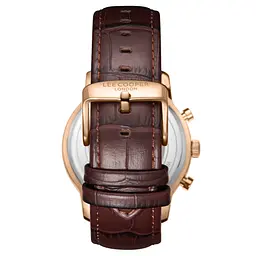 Наручний годинник чоловічий Lee Cooper Coffee Золотистий (3449) - мініатюра 3