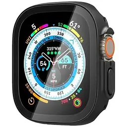 Захисний чохол зі склом Spigen Thin Fit 360 Black для Apple Watch Ultra/Ultra 2 49mm (ACS05558) - мініатюра 5