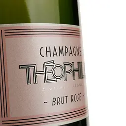 Шампанське Theophile Champagne Brut Rose, рожеве, брют, 12%, 0,75 л (1003530) - мініатюра 3