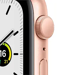 Смарт-годинник Apple Watch SE GPS 44 mm Gold спортивний ремінець рожевий пісок (Grade C) Seller Refurbished - мініатюра 2