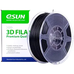 Пластик для 3D-принтера eSUN eABSMAX 1,75mm 1kg black (ABS-FR175B1P1)